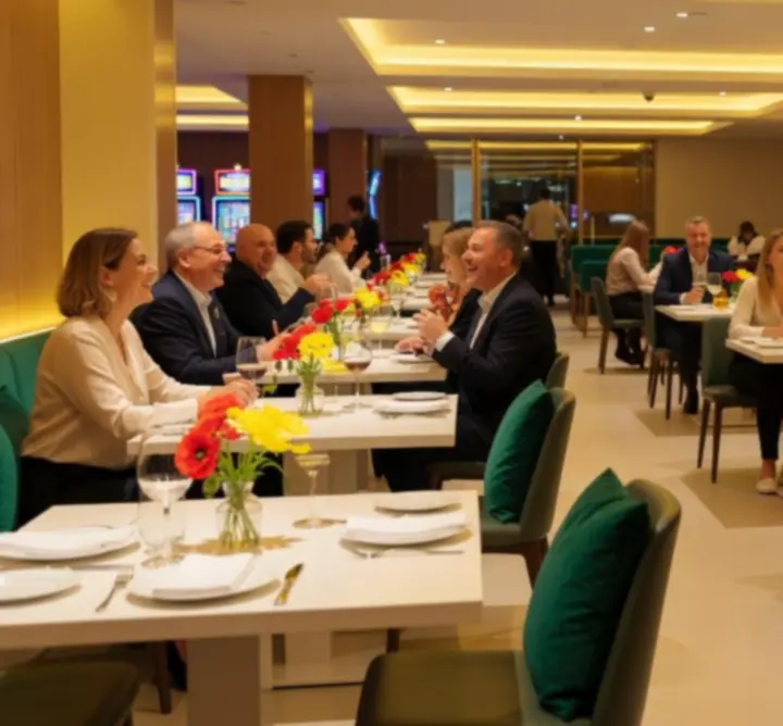 Interiér restaurace Ceska Vibe s moderní českou atmosférou