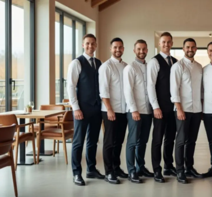 Tým restaurace Ceska Vibe v moderním prostředí